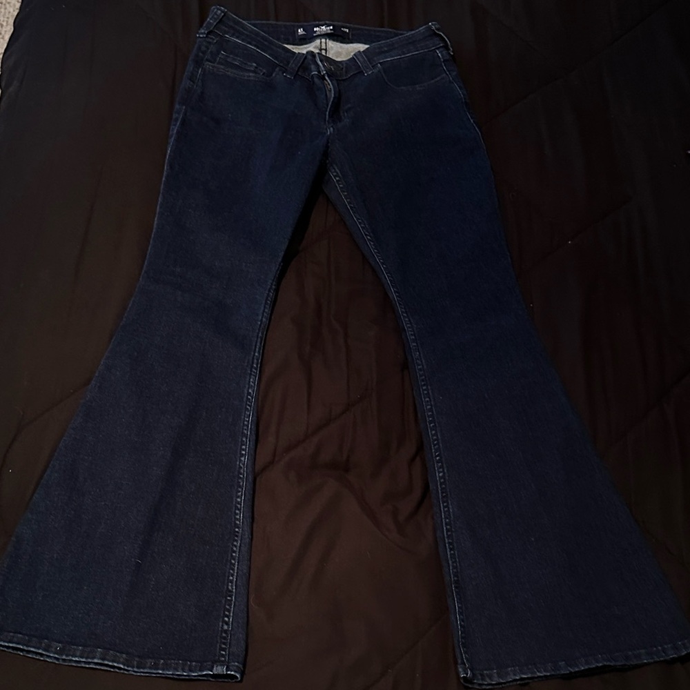 Hollister Dark Blue Flare Jeans